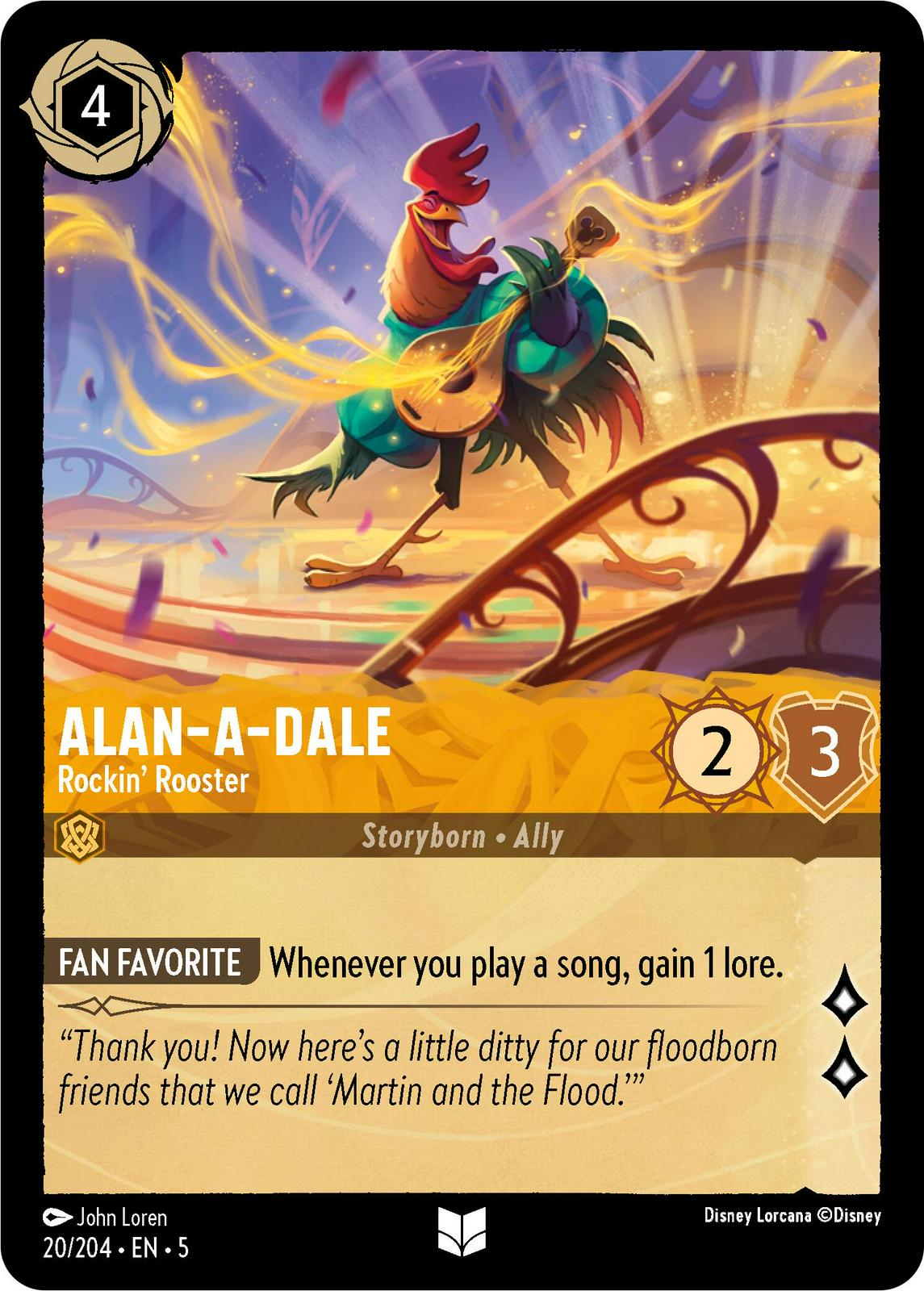 Image of Alan-A-Dale - Rockin' Rooster