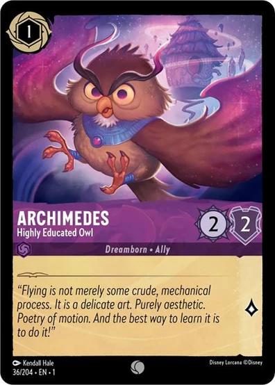 Image of Archimedes - Highly Educated Owl
