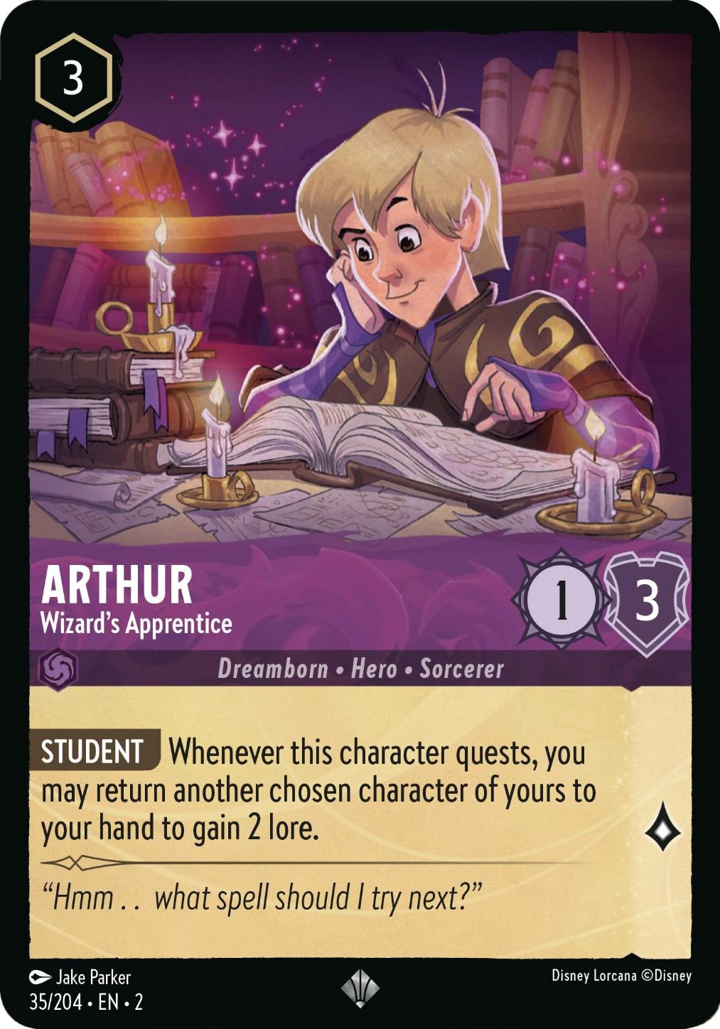 Image of Arthur - Wizard's Apprentice
