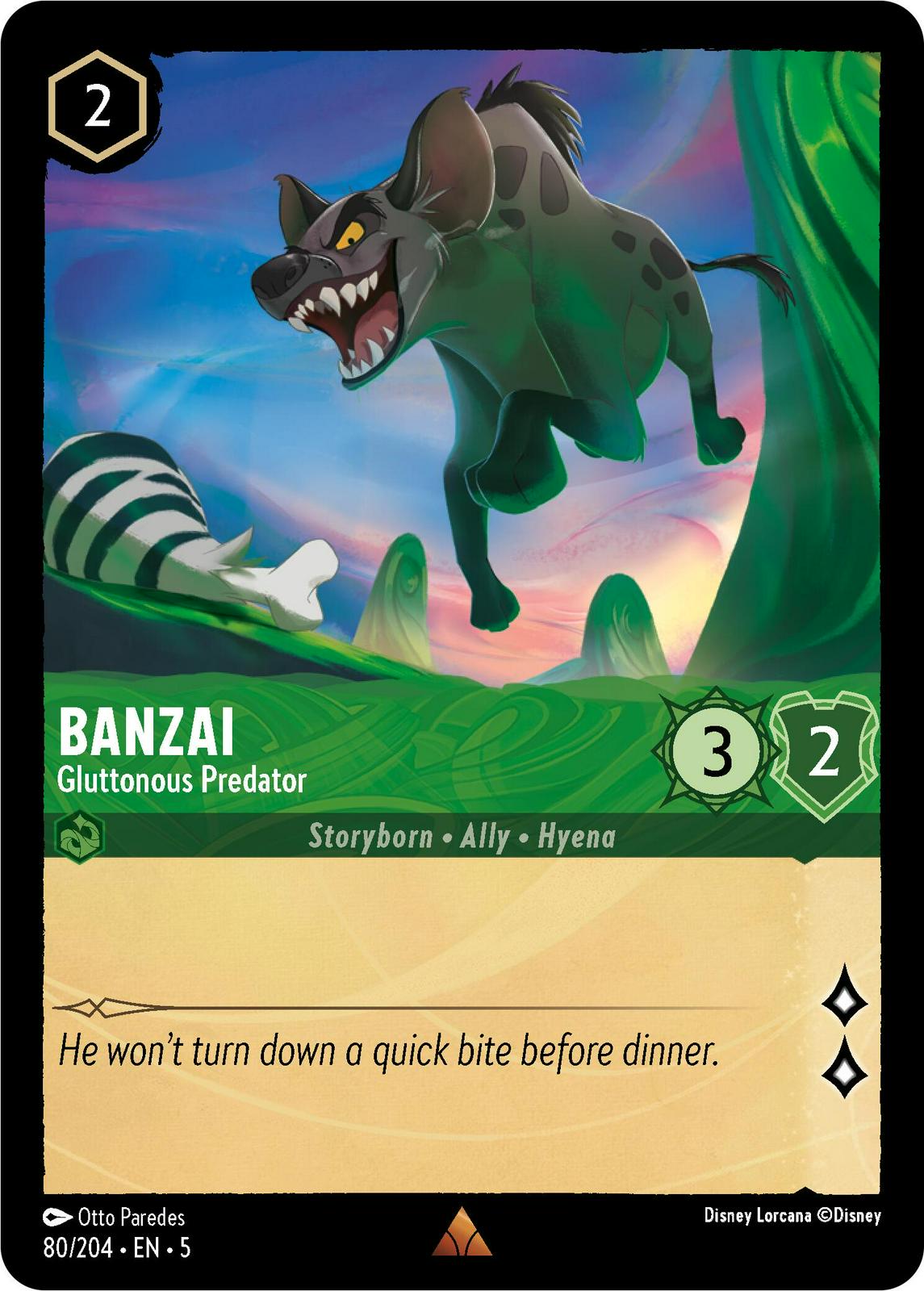 Image of Banzai - Gluttonous Predator