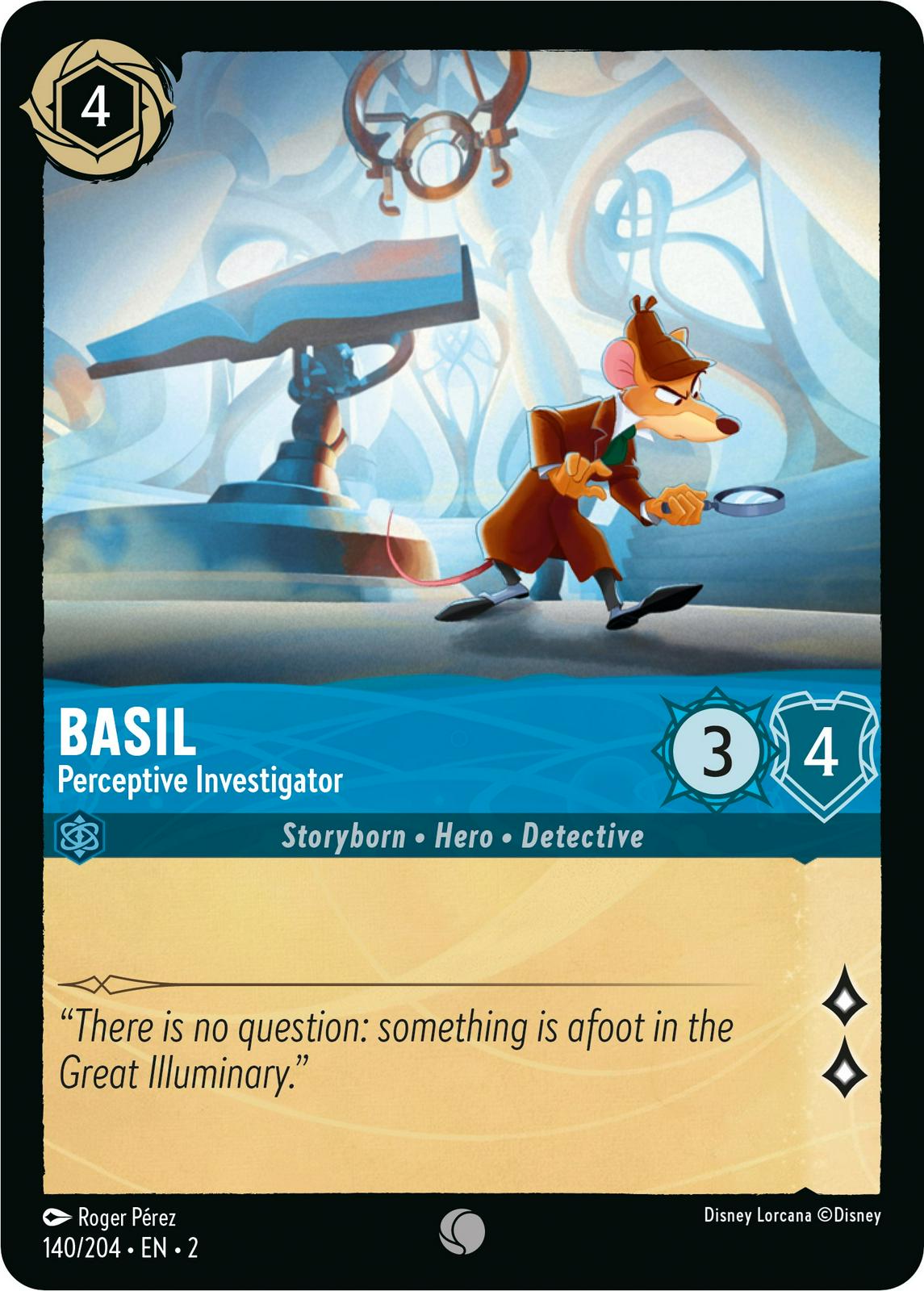 Image of Basil - Perceptive Investigator