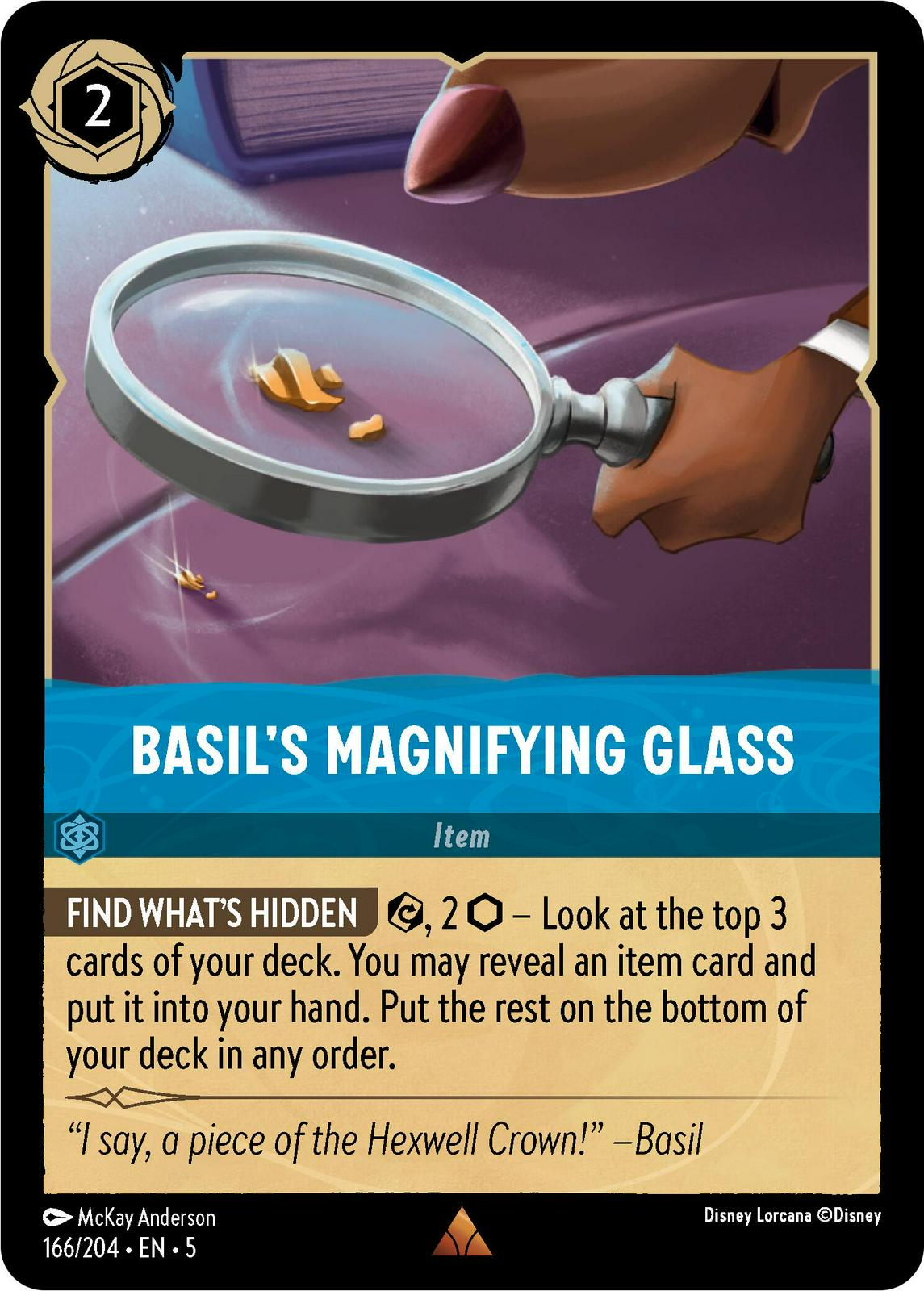 Image of Basil's Magnifying Glass