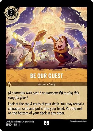 Image of Be Our Guest