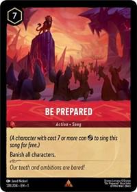 Image of Be Prepared
