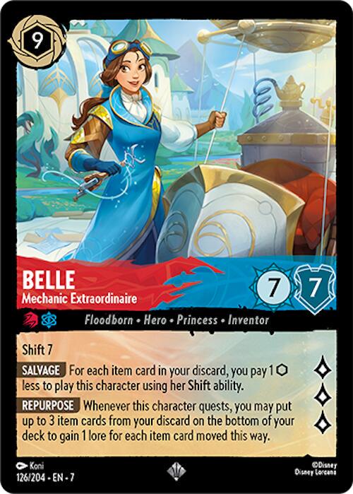 Image of Belle - Mechanic Extraordinaire
