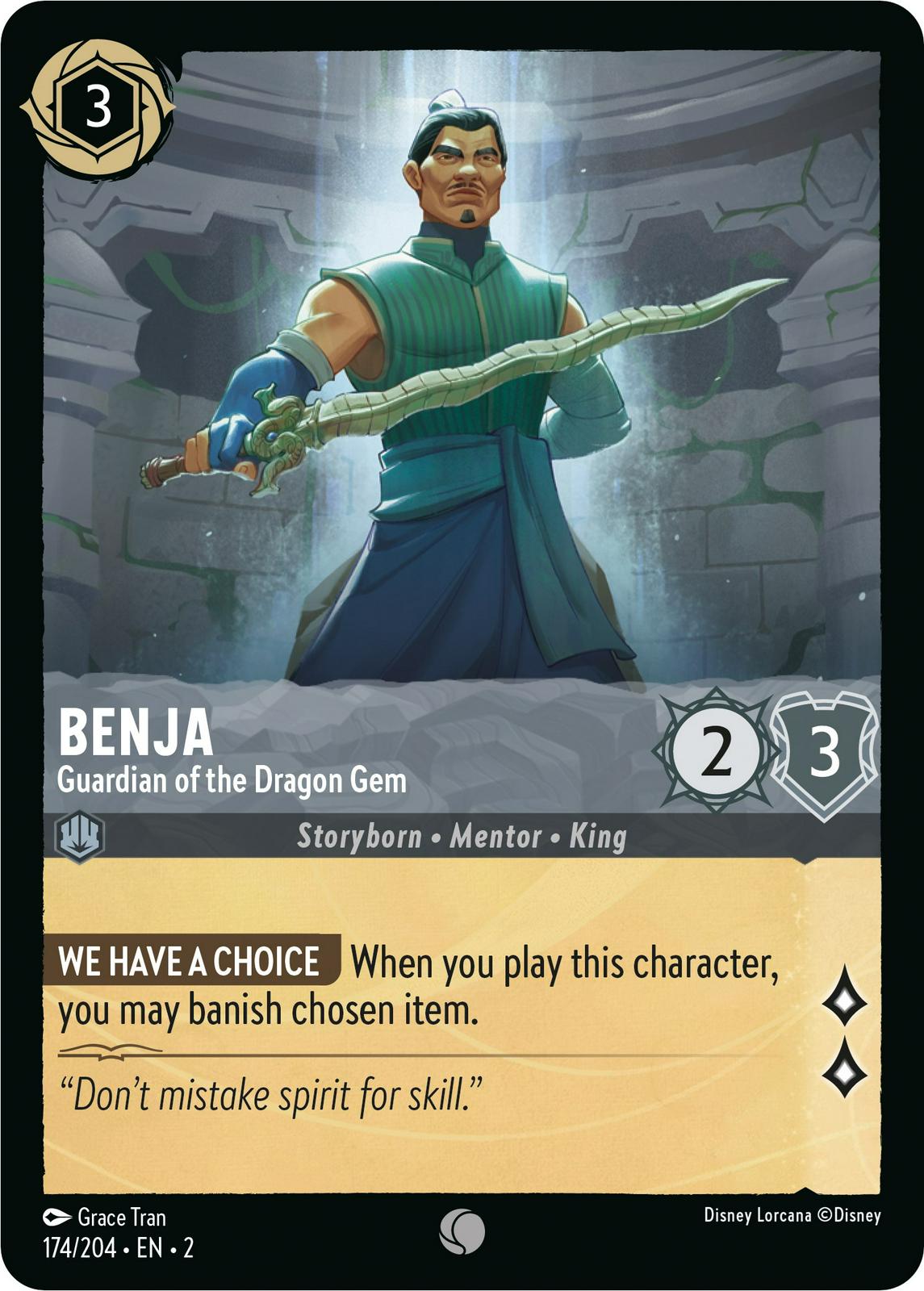 Image of Benja - Guardian of the Dragon Gem