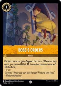 Image of Boss's Orders