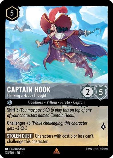 Image of Captain Hook - Thinking a Happy Thought