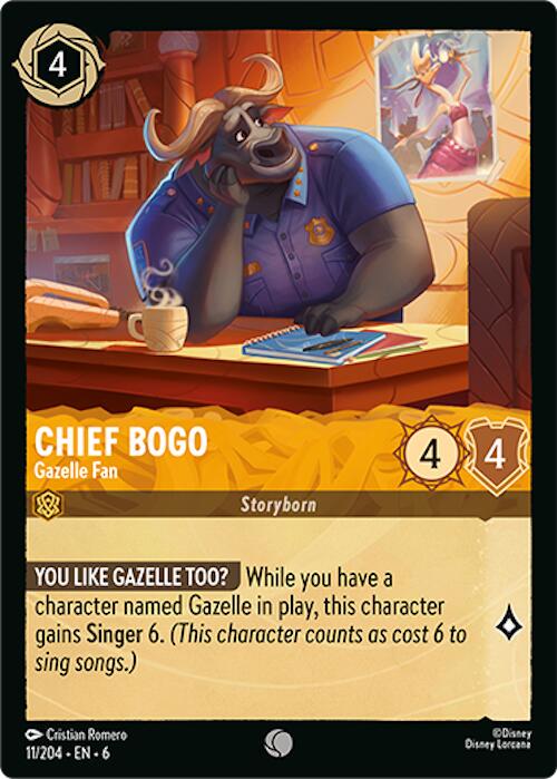 Image of Chief Bogo - Gazelle Fan