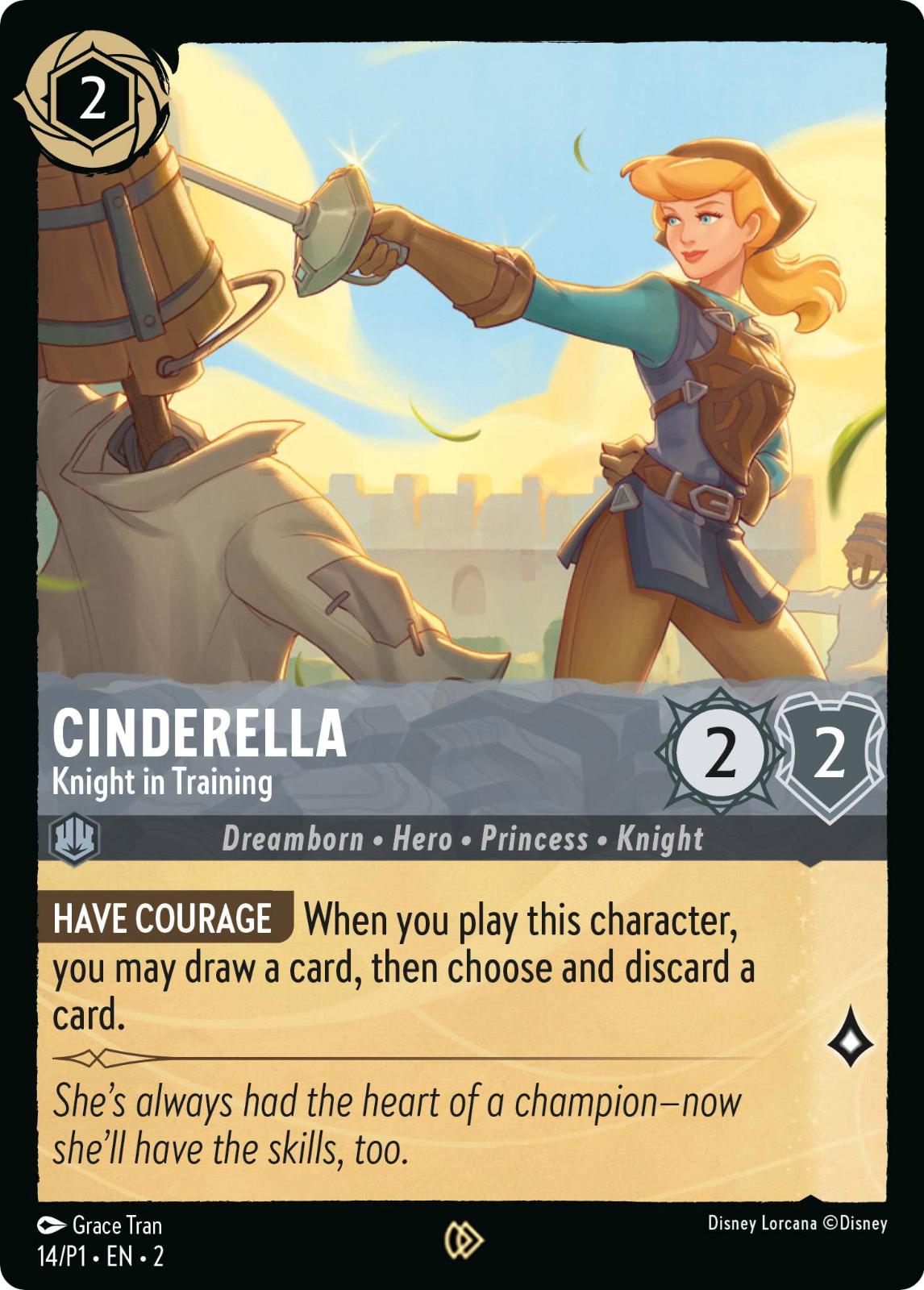 Image of Cinderella - Knight in Training