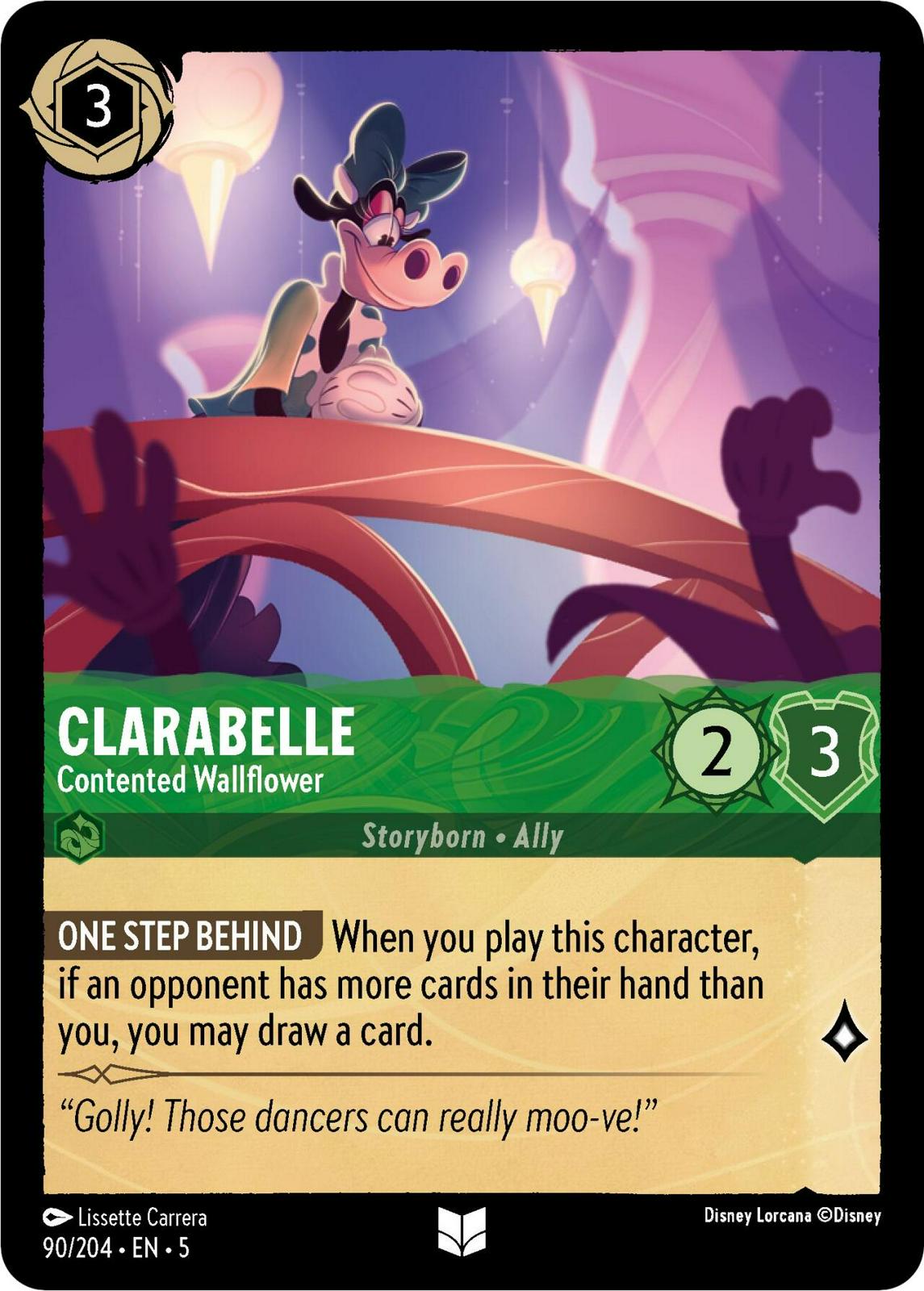 Image of Clarabelle - Contented Wallflower