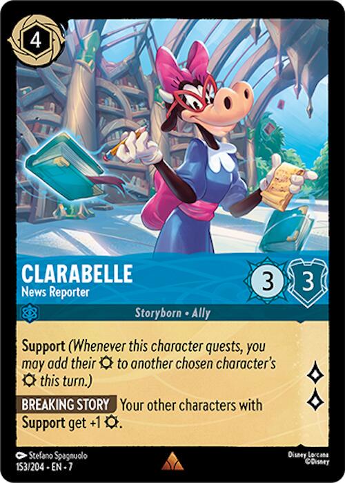 Image of Clarabelle - News Reporter