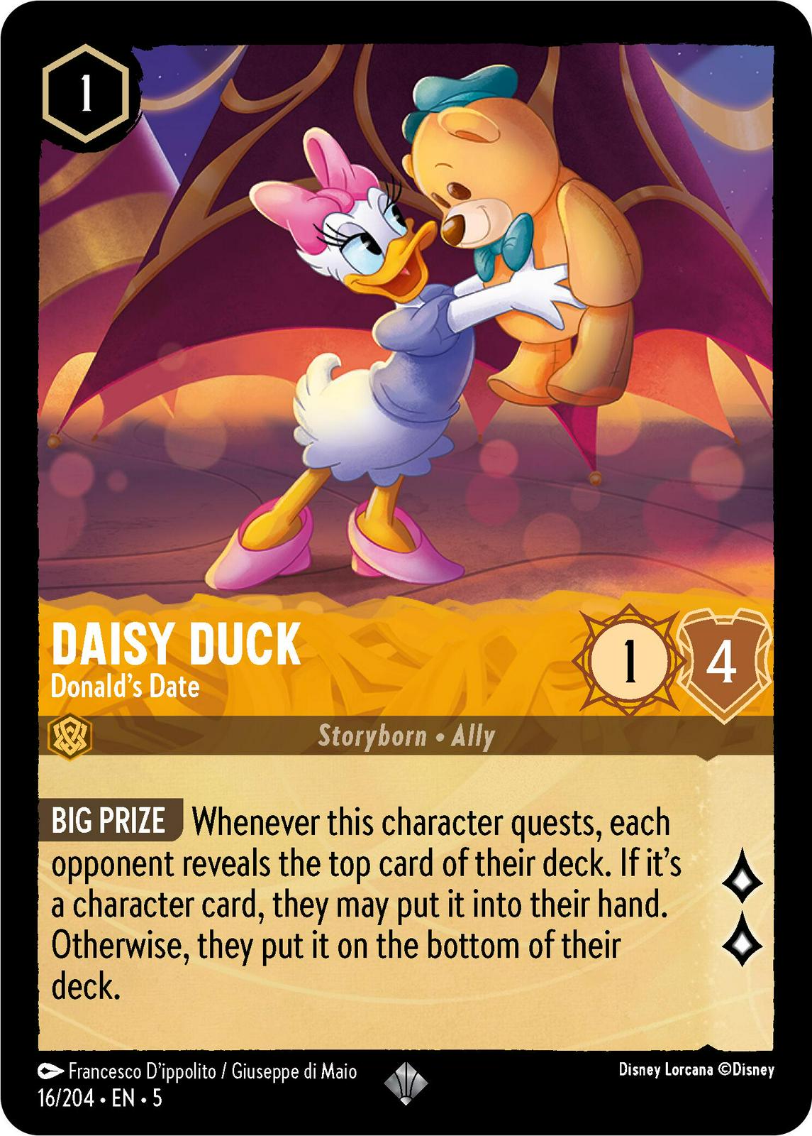 Image of Daisy Duck - Donald's Date