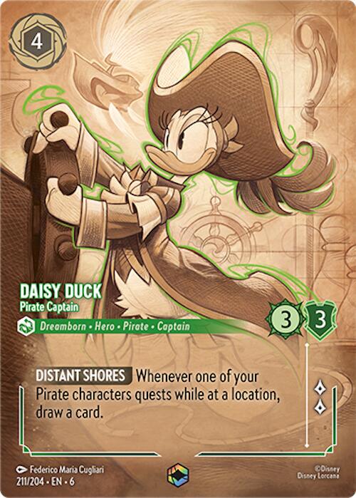 Image of Daisy Duck - Pirate Captain