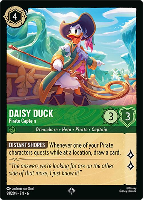 Image of Daisy Duck - Pirate Captain