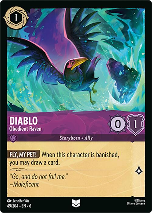 Image of Diablo - Obedient Raven