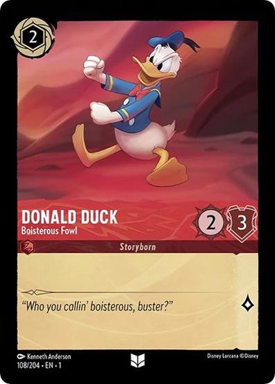 Image of Donald Duck - Boisterous Fowl