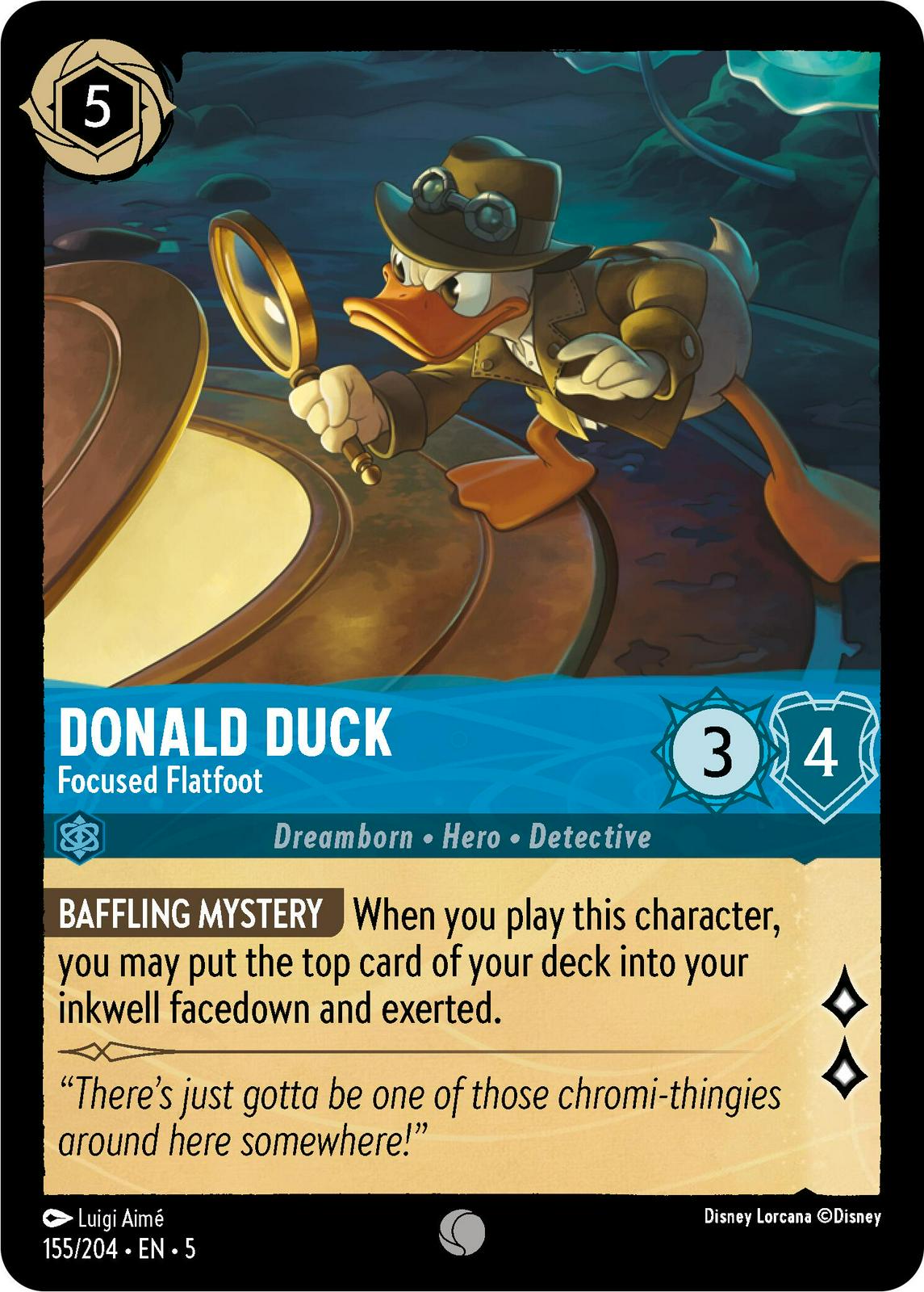 Image of Donald Duck - Focused Flatfoot