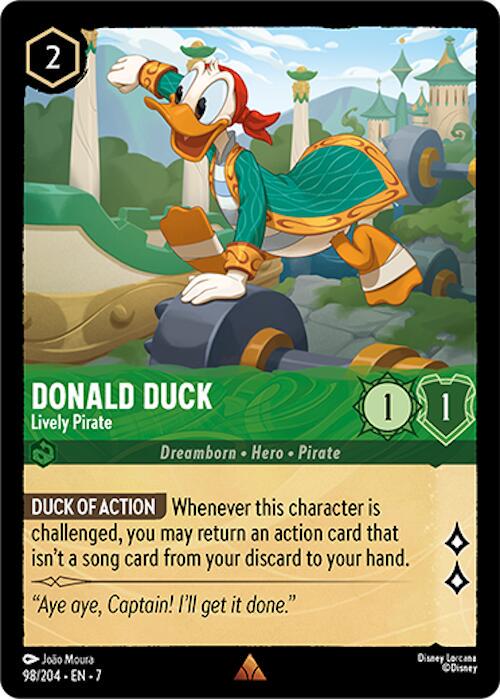 Image of Donald Duck - Lively Pirate