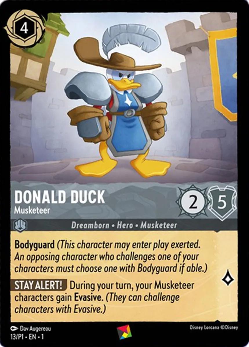 Image of Donald Duck - Musketeer