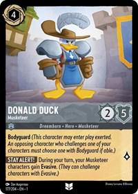 Image of Donald Duck - Musketeer