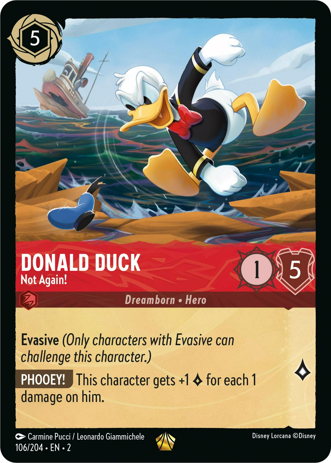 Image of Donald Duck - Not Again!