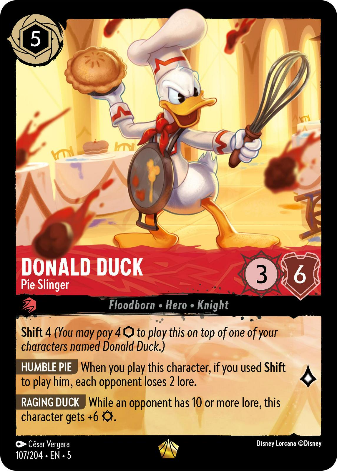 Image of Donald Duck - Pie Slinger