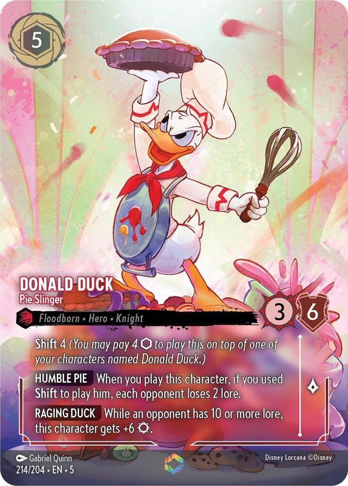 Image of Donald Duck - Pie Slinger