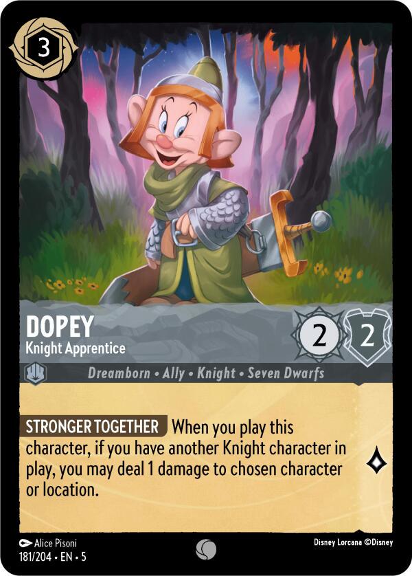 Image of Dopey - Knight Apprentice