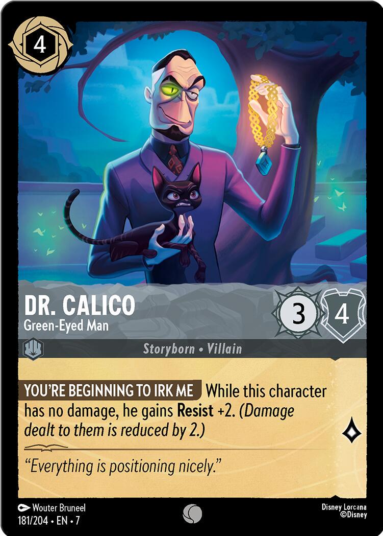 Image of Dr. Calico - Green-Eyed Man