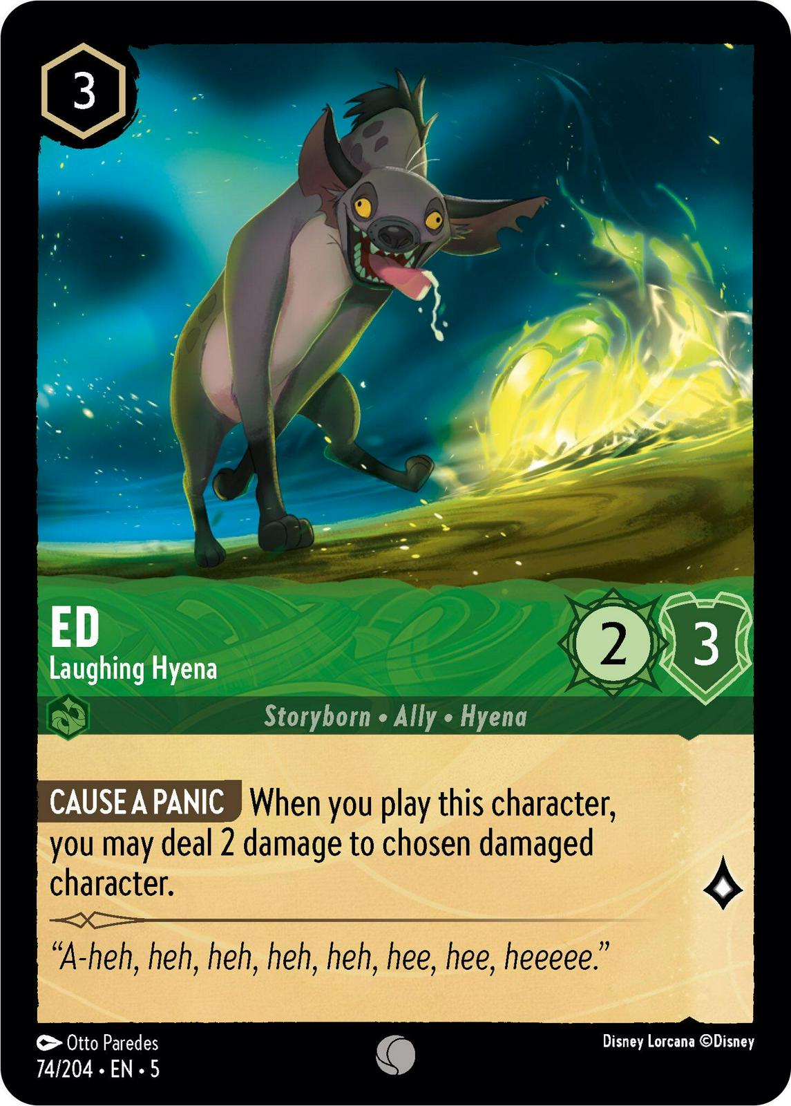 Image of Ed - Laughing Hyena