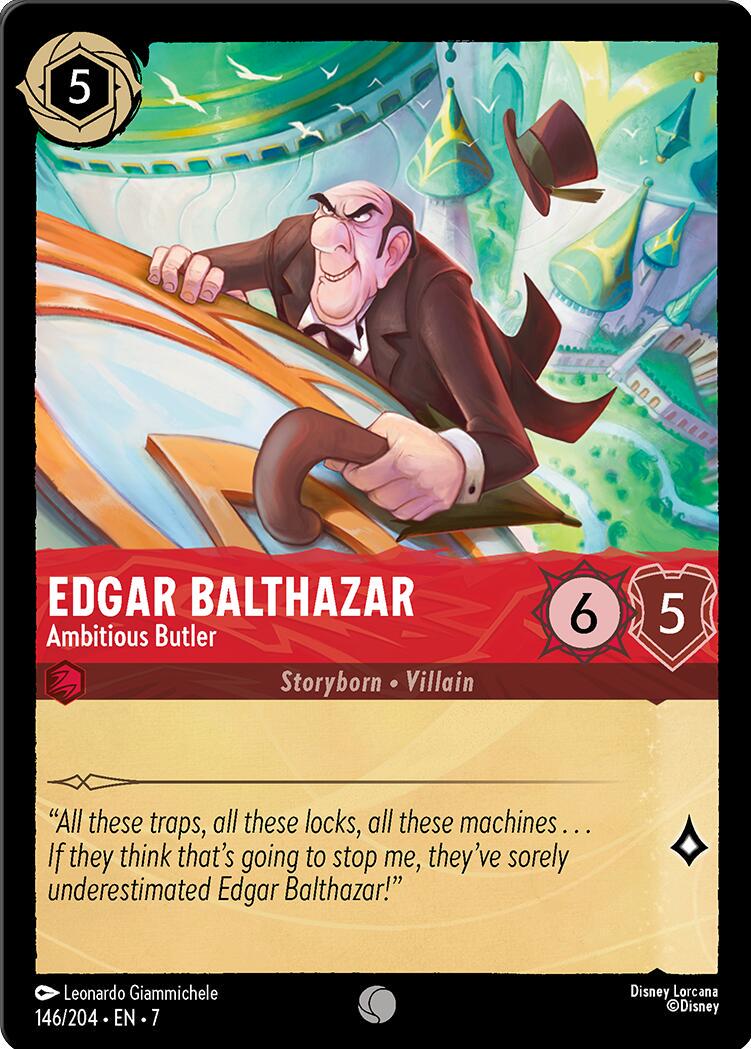 Image of Edgar Balthazar - Ambitious Butler