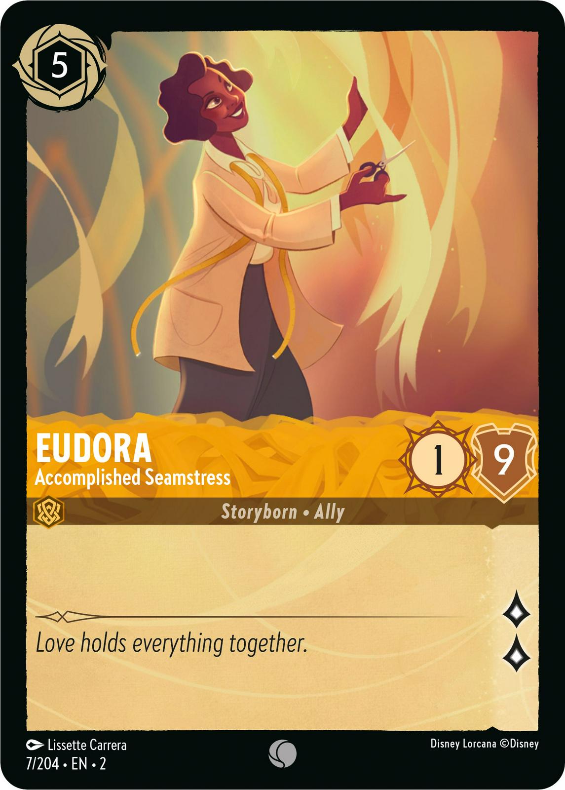 Image of Eudora - Accomplished Seamstress