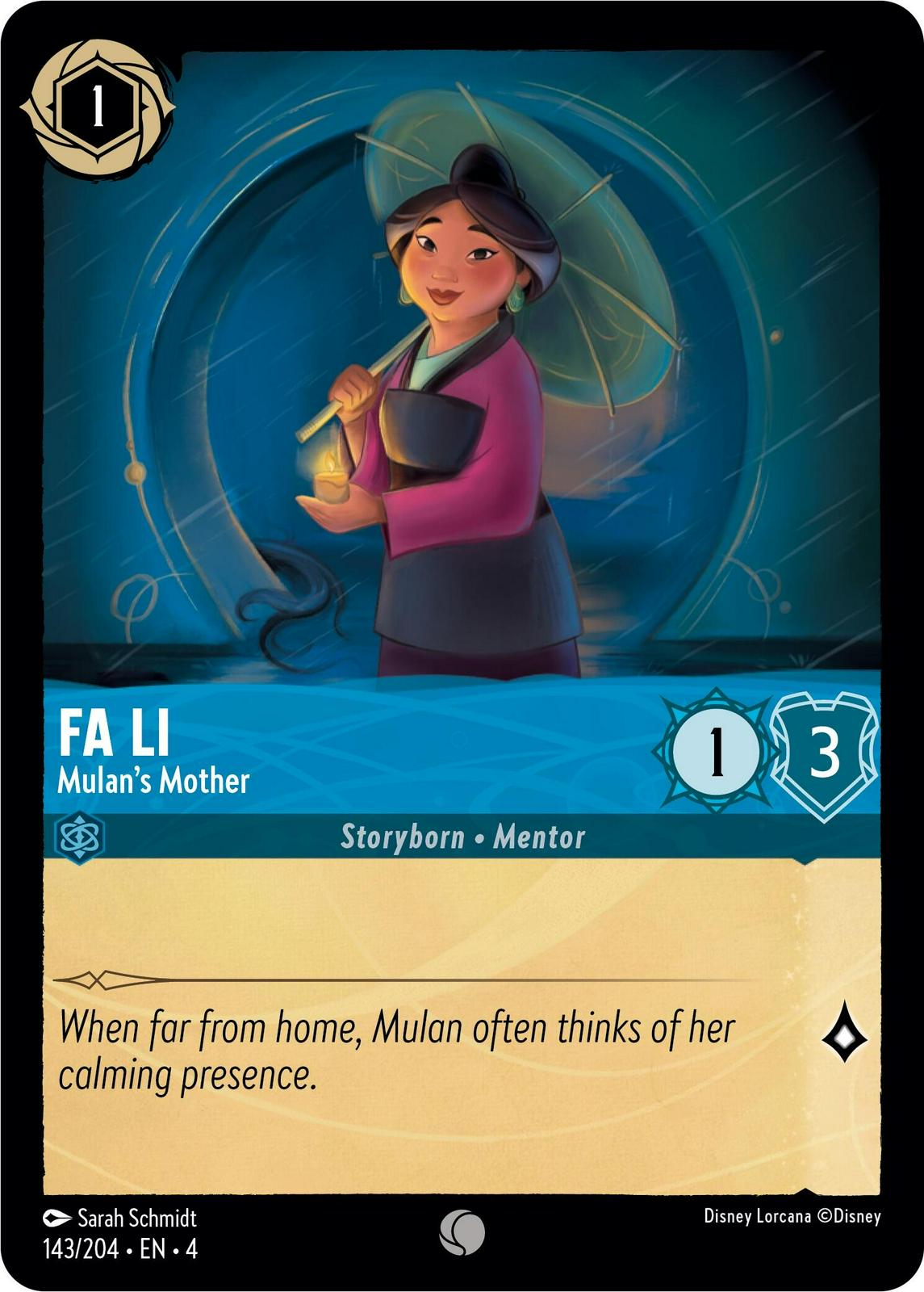 Image of Fa Li - Mulan's Mother