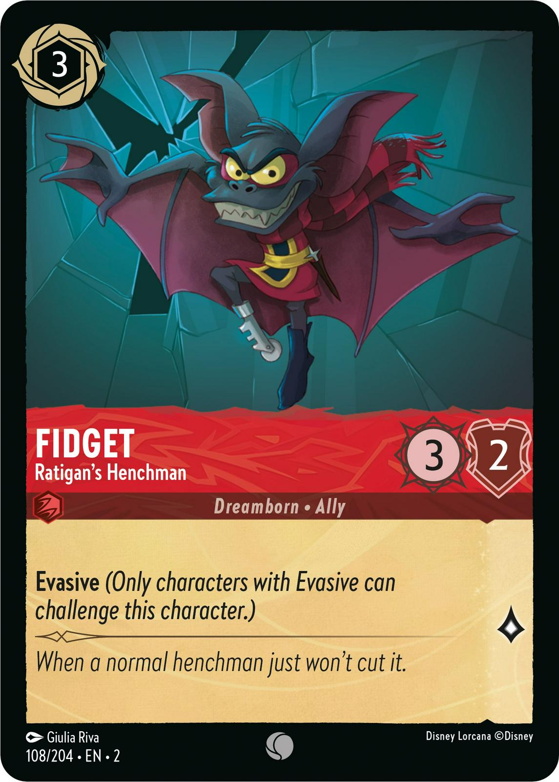 Image of Fidget - Ratigan's Henchman