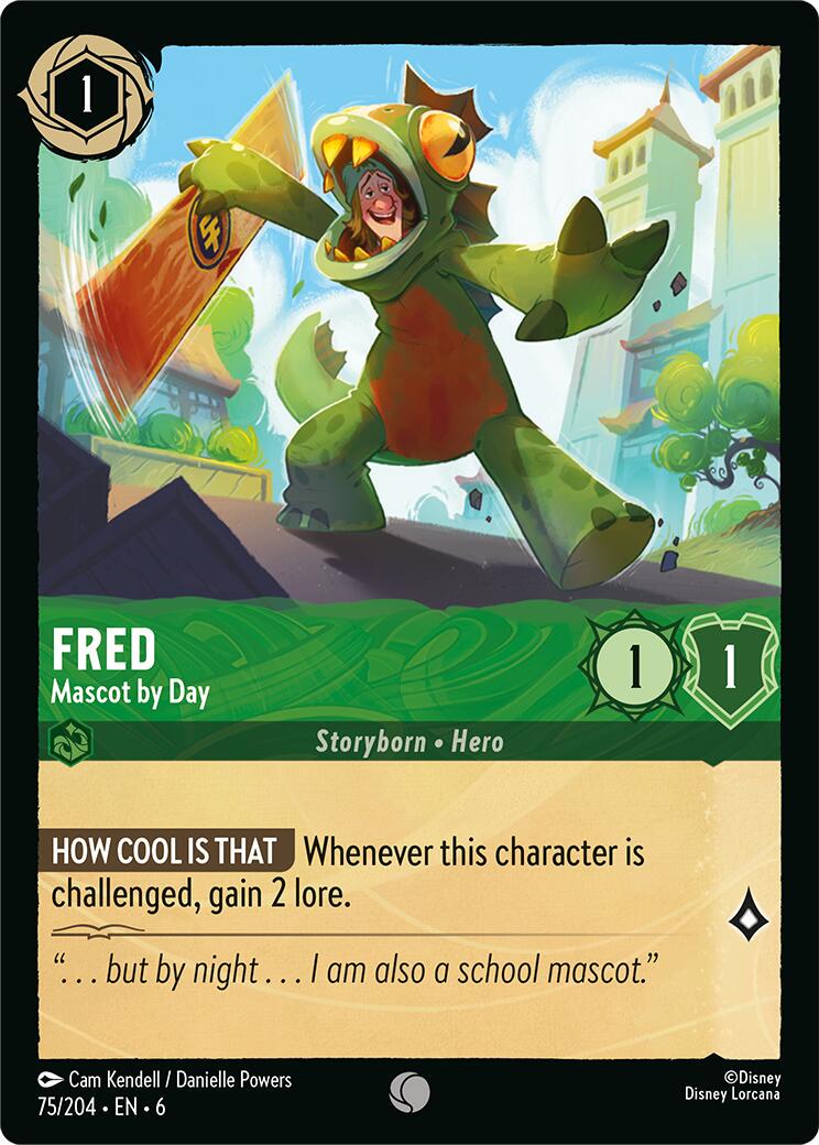Image of Fred - Mascot by Day