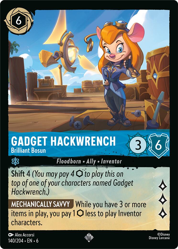 Image of Gadget Hackwrench - Brilliant Bosun