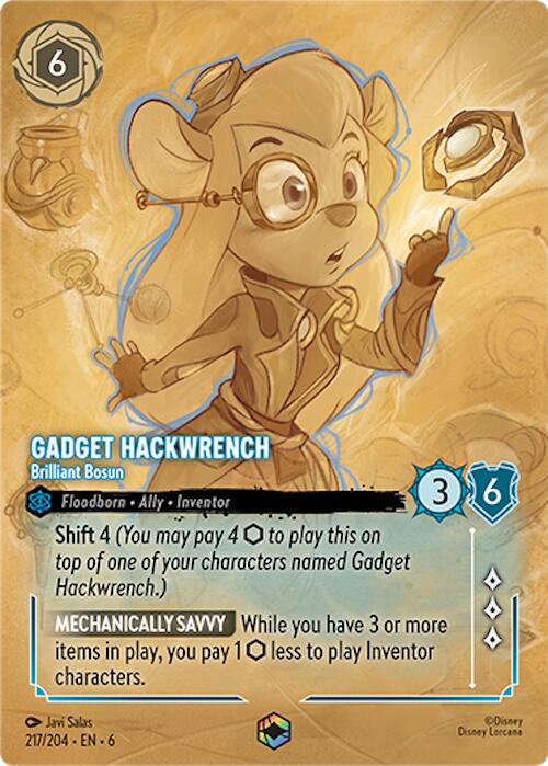 Image of Gadget Hackwrench - Brilliant Bosun