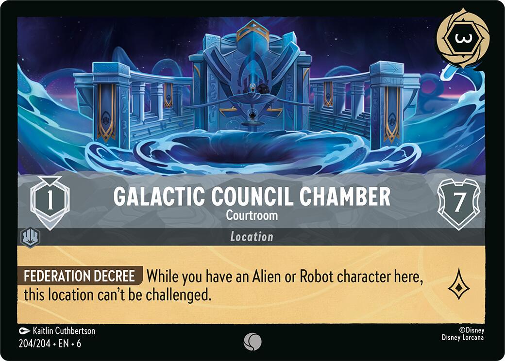 Image of Galactic Council Chamber - Courtroom