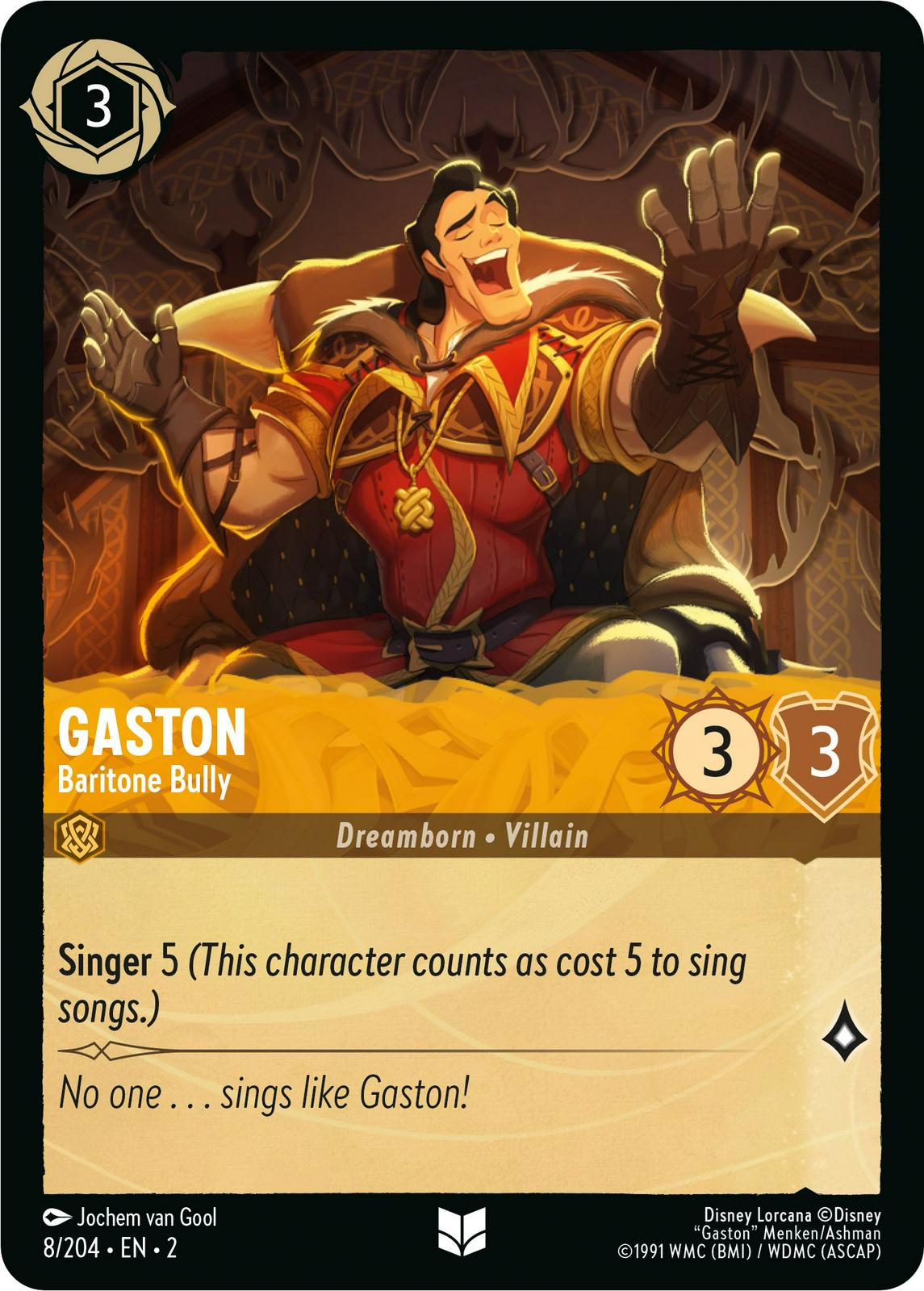 Image of Gaston - Baritone Bully