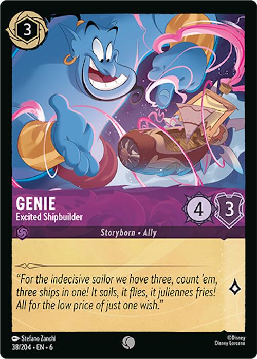 Image of Genie - Excited Shipbuilder