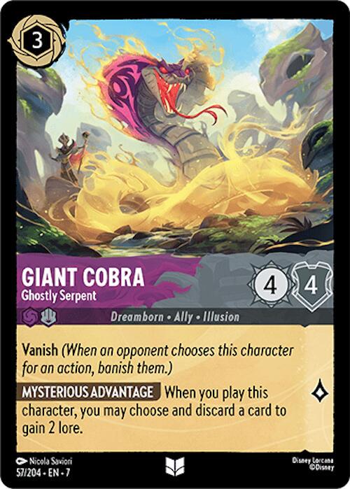Image of Giant Cobra - Ghostly Serpent