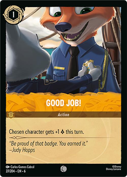 Image of Good Job!