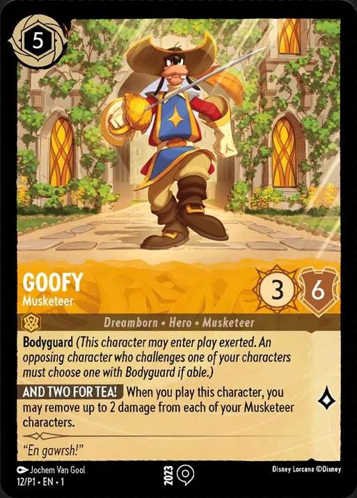 Image of Goofy - Musketeer
