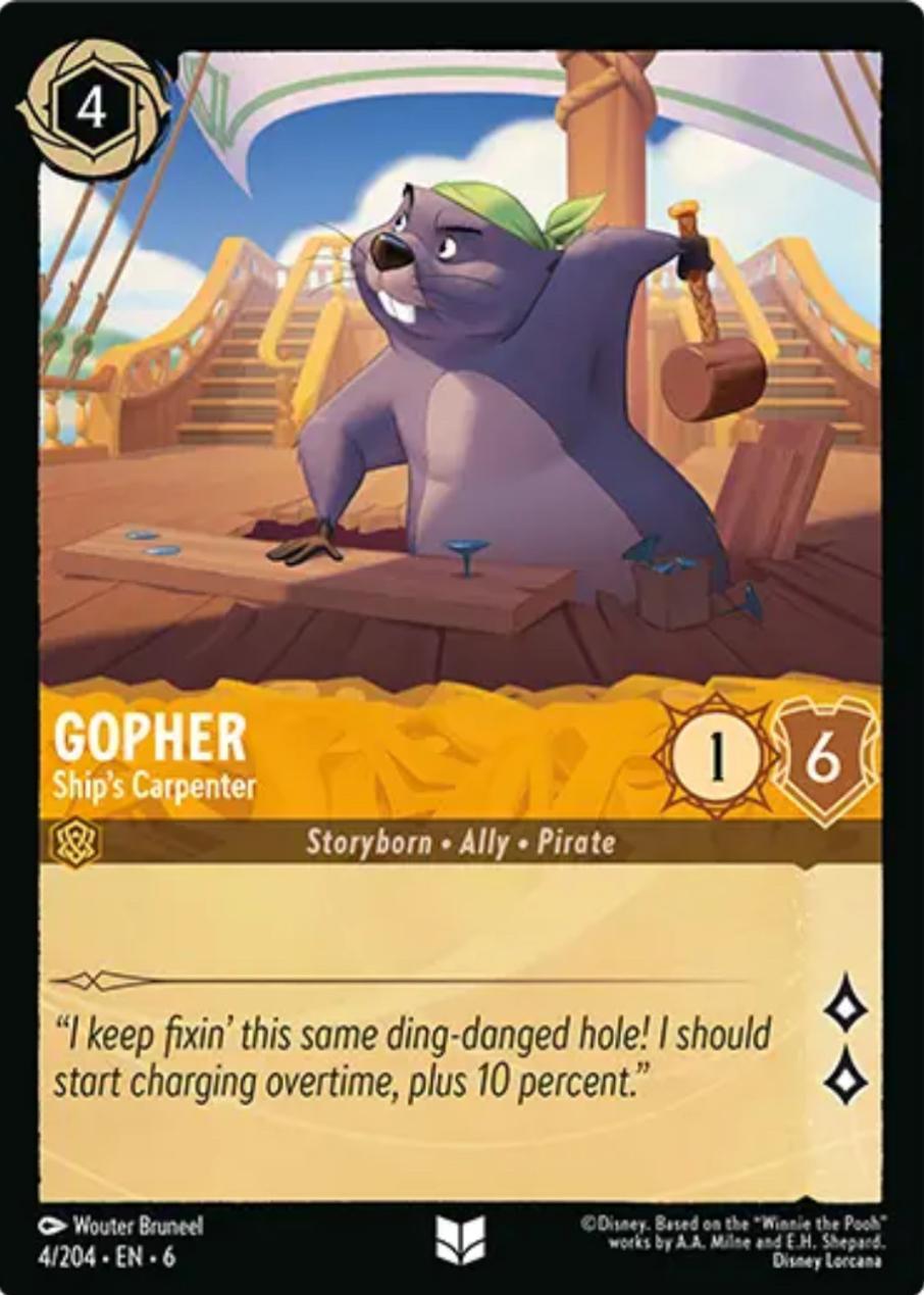 Image of Gopher - Ship's Carpenter