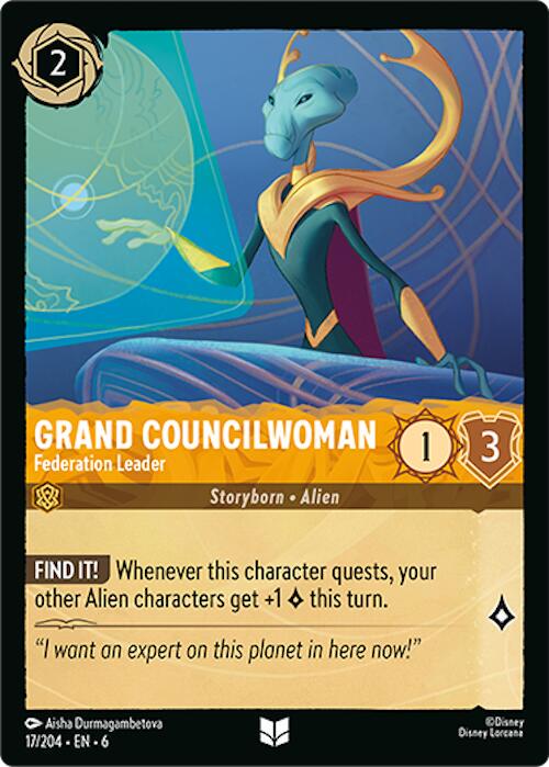 Image of Grand Councilwoman - Federation Leader