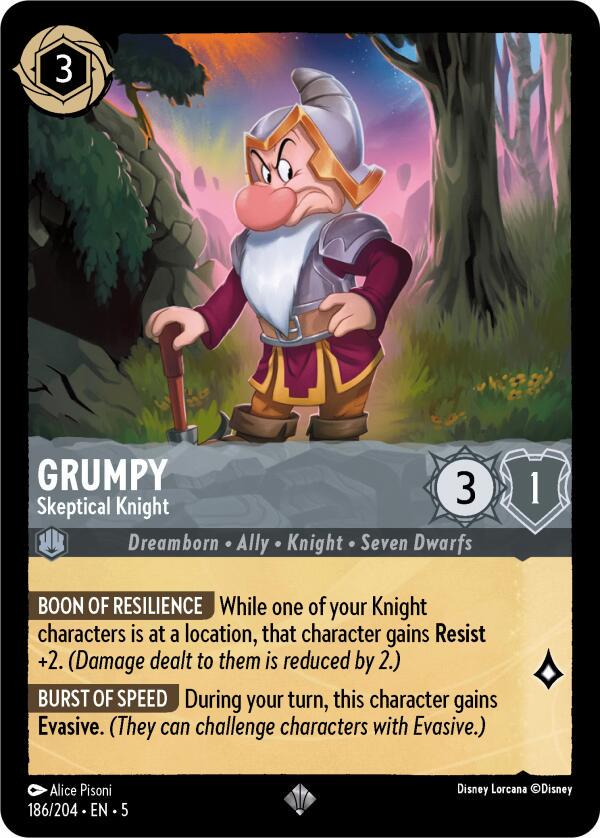 Image of Grumpy - Skeptical Knight