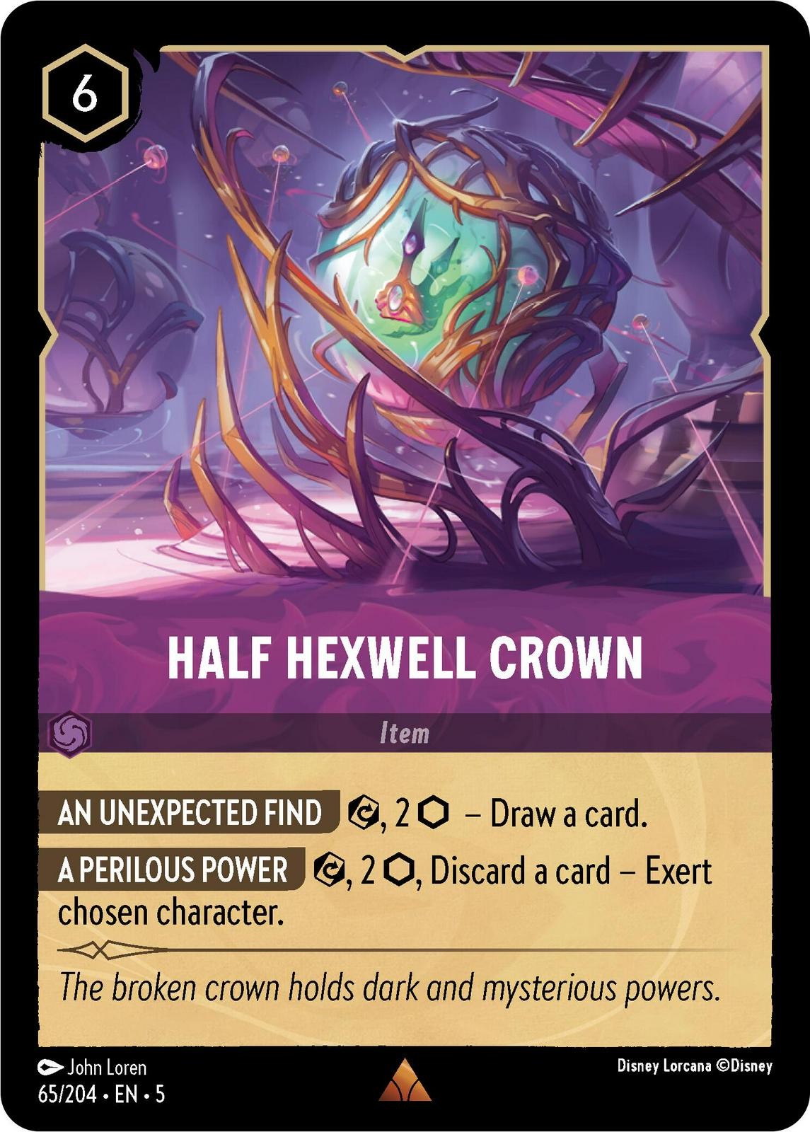 Image of Half Hexwell Crown