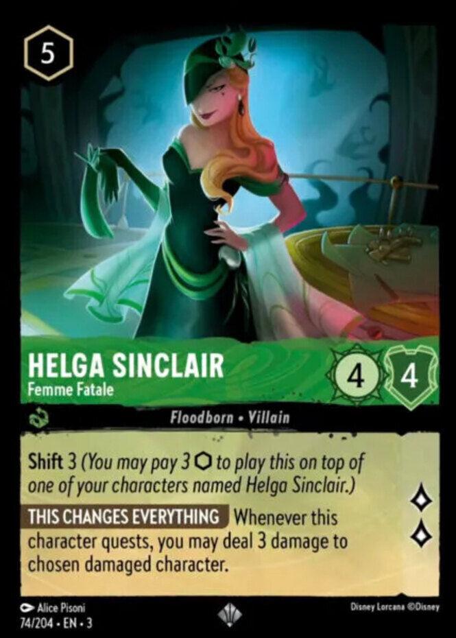 Image of Helga Sinclair - Femme Fatale