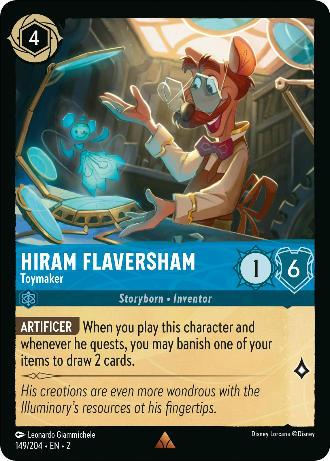 Image of Hiram Flaversham - Toymaker